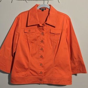 Tribal Studio Orange Jacket